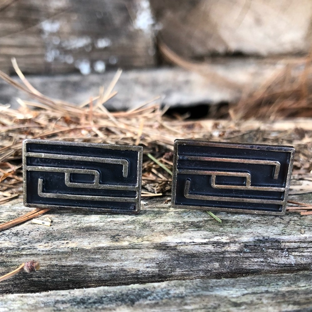 Vintage Sterling Mexico cufflinks